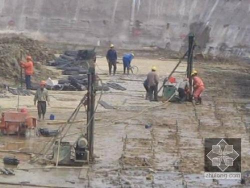 海拉尔我公司承建北京房山区水池地基注浆加固工程